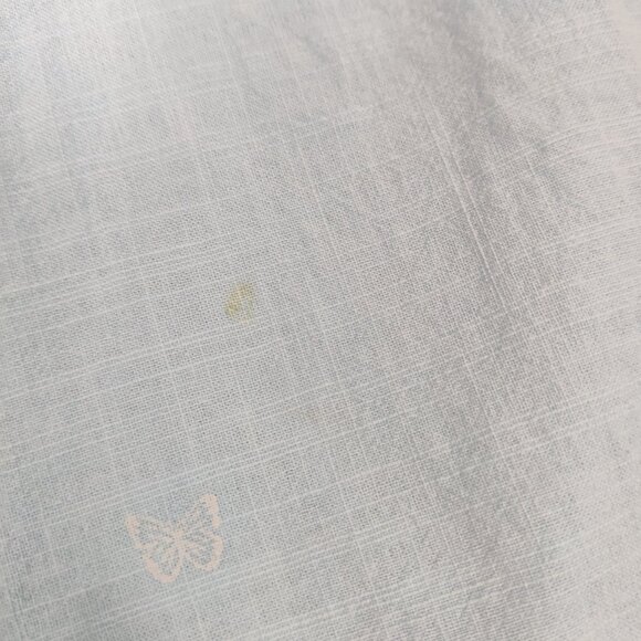 Mavi Women's Button Down Shirt in Blue Butterfly Oversized Size Small Bohemian - Picture 5 of 8